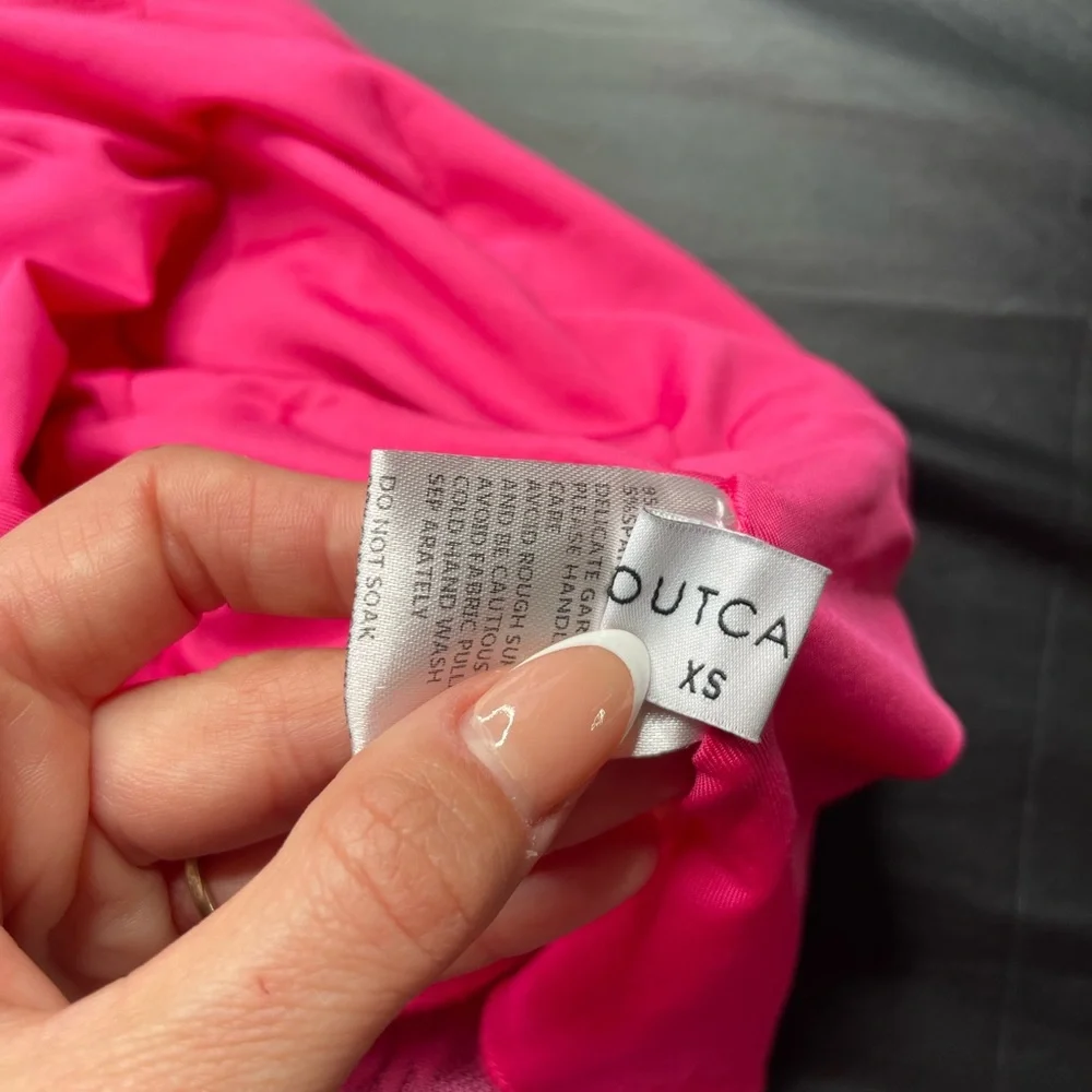 Pink Floral Crop Top and Skirt Set - Picture 6 of 6